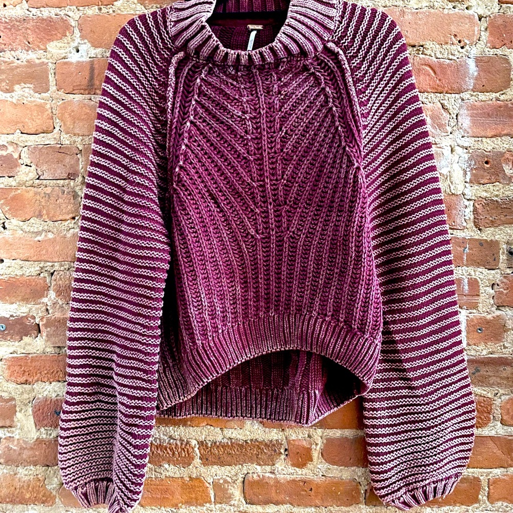 Free People Sweetheart Sweater LIKE NEW